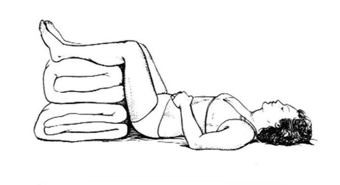 Recommended poses for low back pain in leg and hip shots