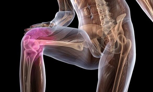 Symptoms and symptoms of knee joints