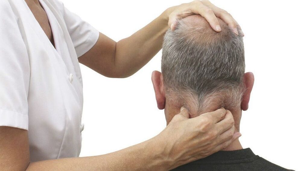 Get a therapeutic neck massage