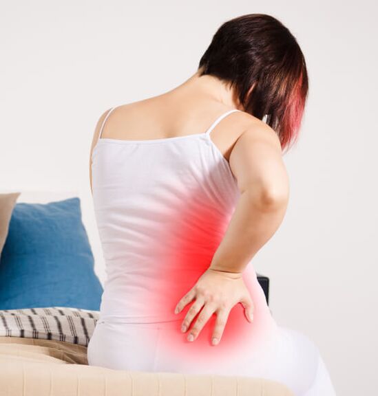 Low back pain and lumbar osteochondrosis